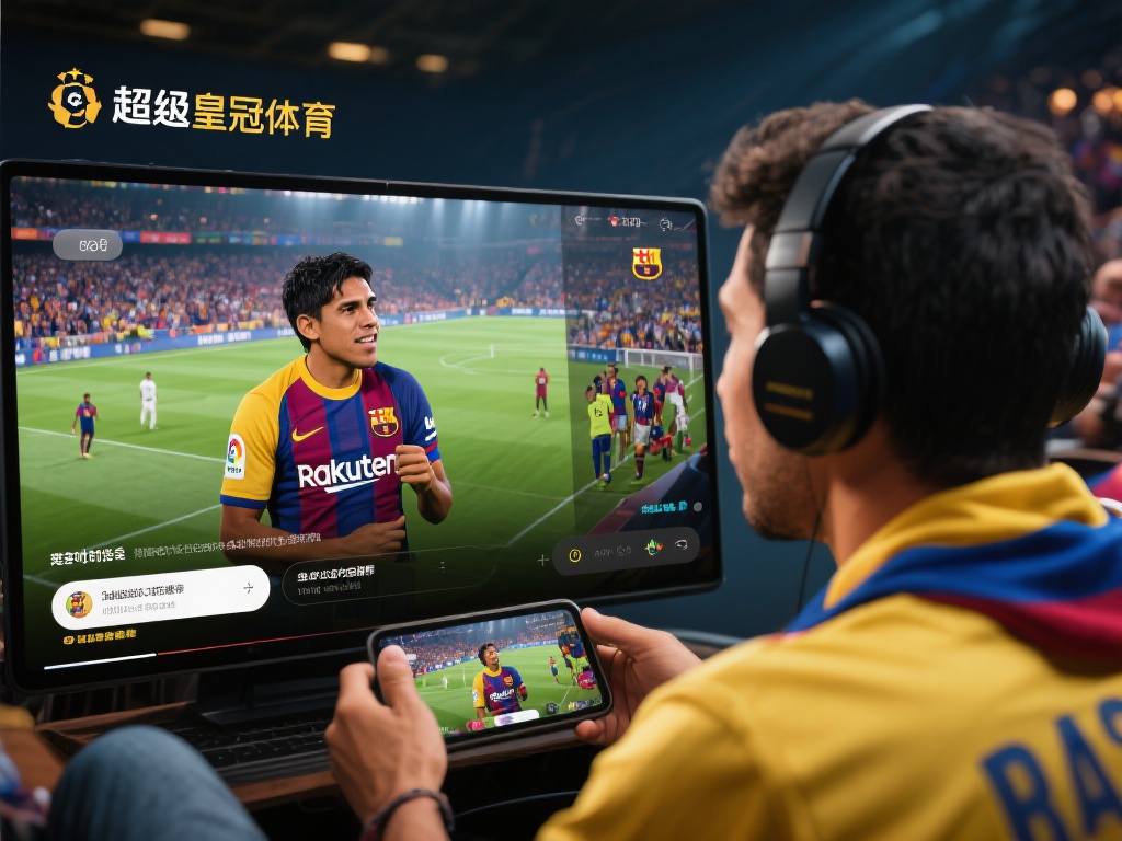 以一位来自南美洲的足球迷为例，他通过超皇冠体育观看