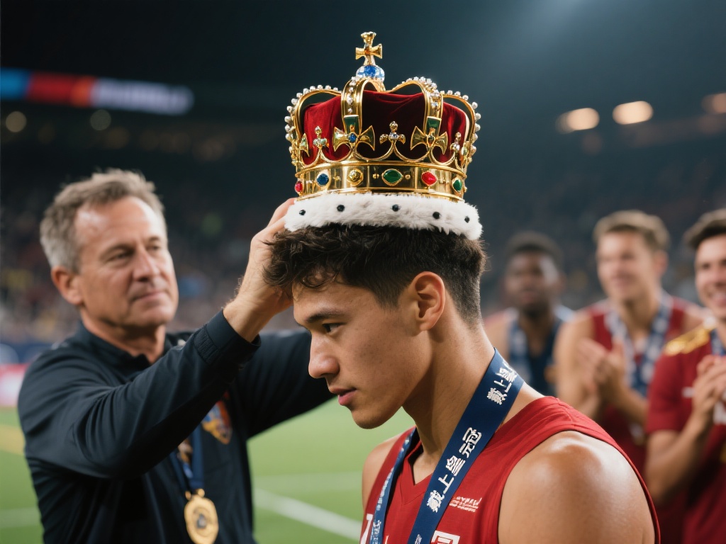 戴皇冠体育用语如何激励运动员追求卓越 (戴皇冠体育用语如何激励运动员追求卓越与成功) 在体育文化中,“戴上皇冠”往往象征着胜利与至高无上